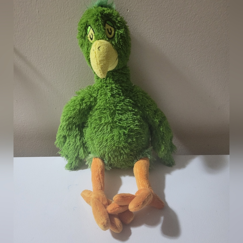 Kohl's Cares Dr Seuss Green bird Oh Say Can You Say Plush toy